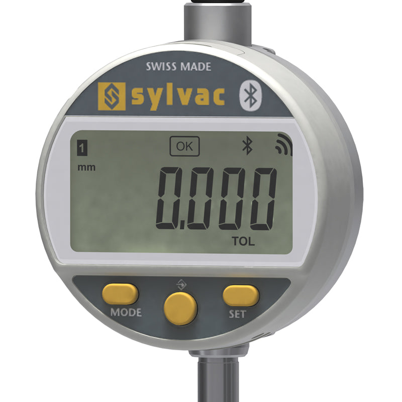 Digitalt måleur S_DIAL WORK SMART 12,5 × 0,001 mm IP54 Bluetooth