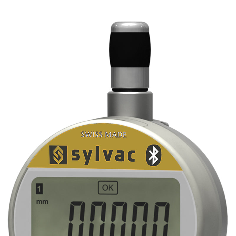 Digitalt måleur S_Dial WORK NANO 12,5 × 0,0001 mm IP54 Bluetooth