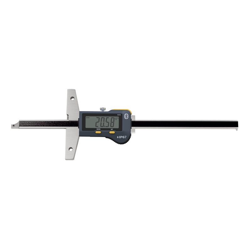 Digital dybdemål S_Depth EVO SHORTCUT MEASURING FACE 0–200 mm med "Short-Cut" målehoved Bluetooth