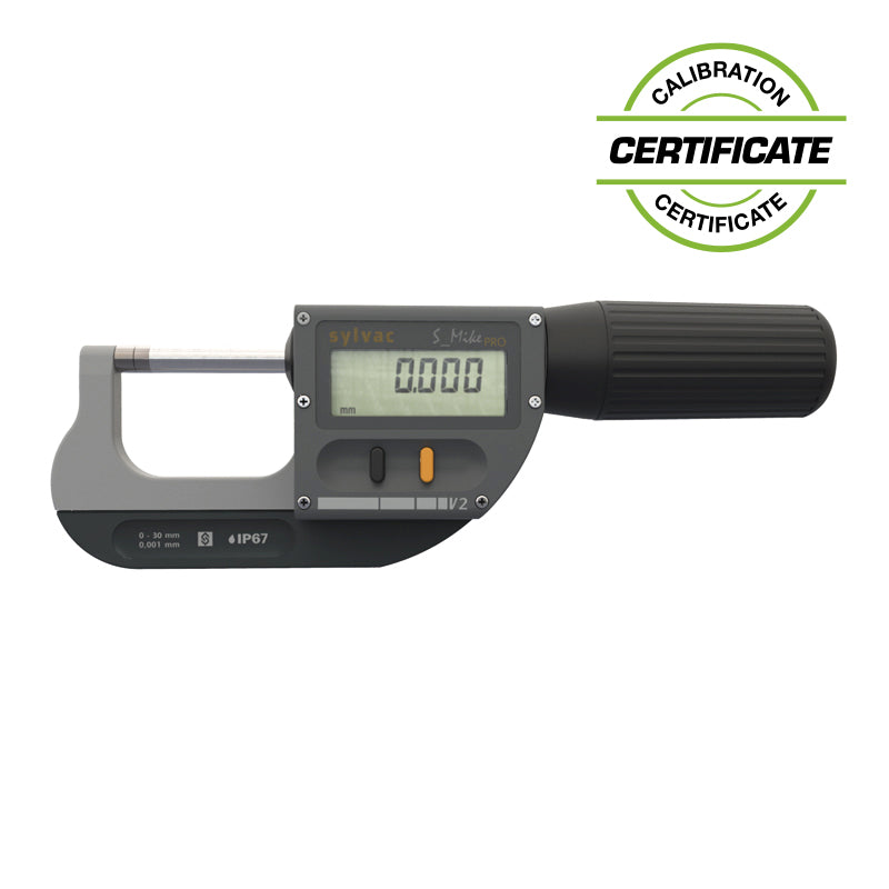 Digital mikrometer S_MIKE PRO 66–102 mm IP67 Cylindrical Ø6,5 mm