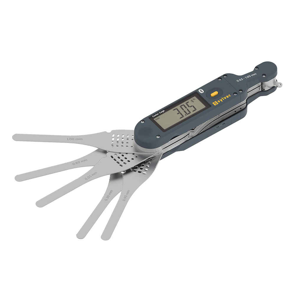 Digitalt søgerblad SMART 0,04 - 1,00 mm IP65 Bluetooth 19 blade