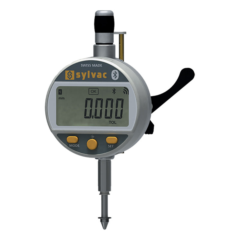 Digitalt måleur S_DIAL WORK SMART 25 × 0,001 mm IP54 Bluetooth