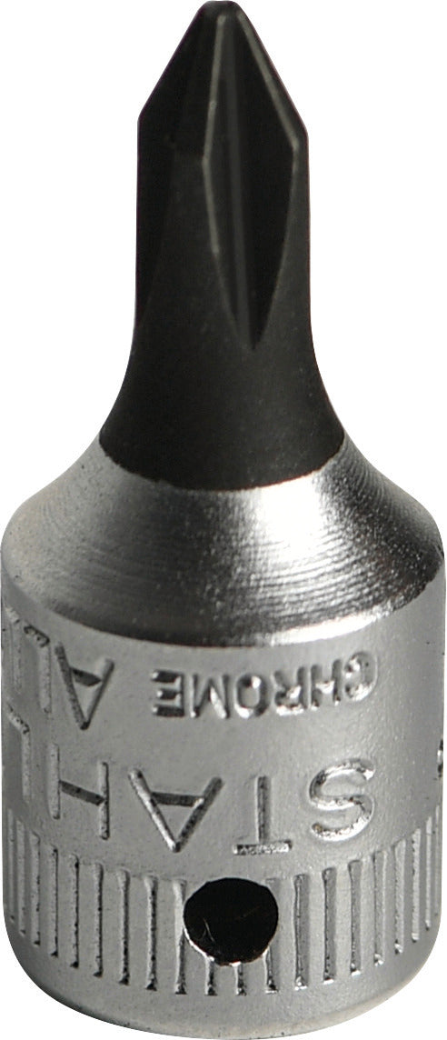 44PH skruetrækkertop PHILLIPS® PH1, firkant 1/4"