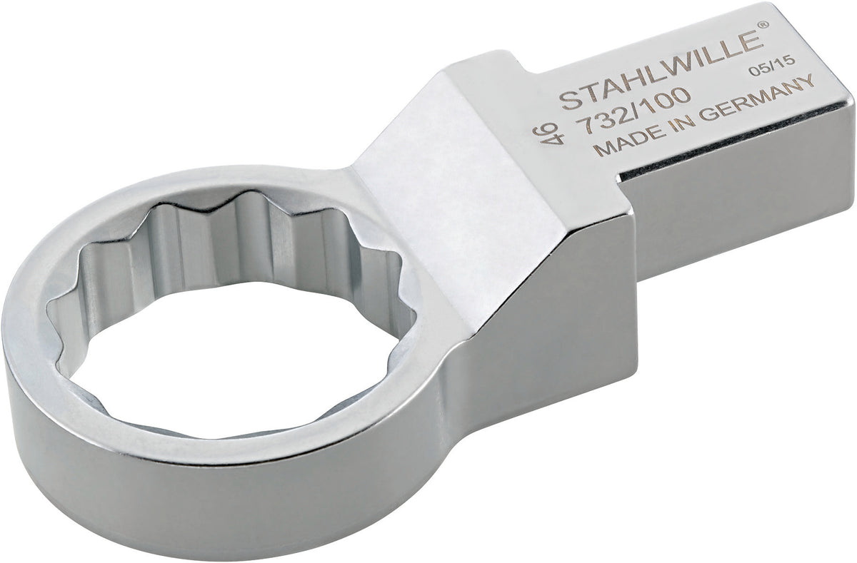 732a/10 ring-indstiksværktøj 5/8", indstik 9 × 12 mm