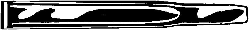 100 ribbemejsel 30 × 250 mm
