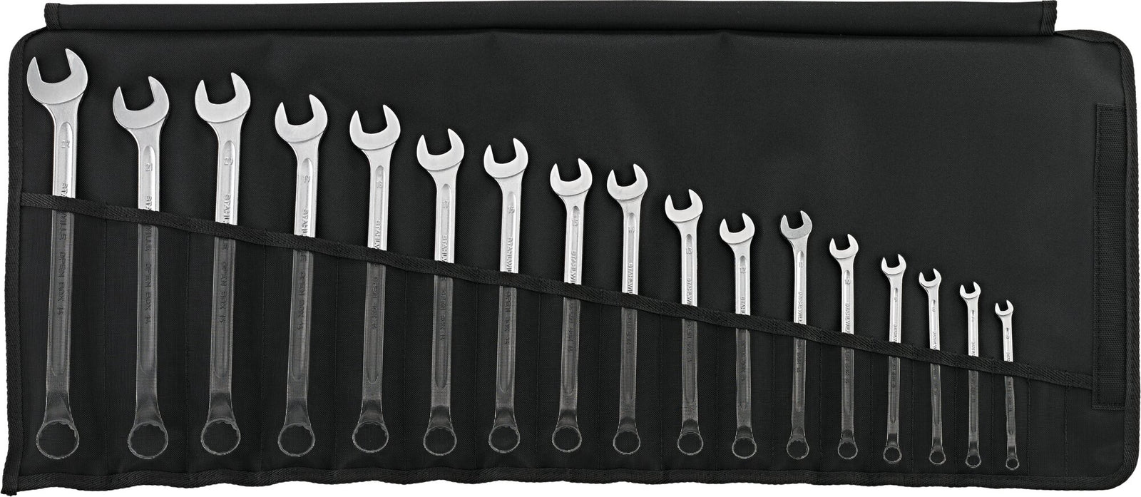 OPEN BOX 14/17 ringgaffelnøglesæt 6–22 mm, 17 dele