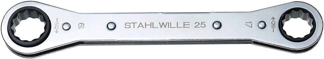 25a/7 dobbeltringskraldenøglesæt 1/4 × 5/16–13/16 × 15/16", 7 dele