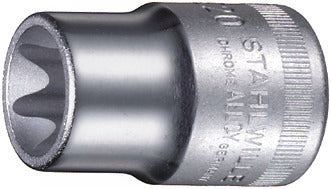 50TX top TORX® E11, firkant 1/2"