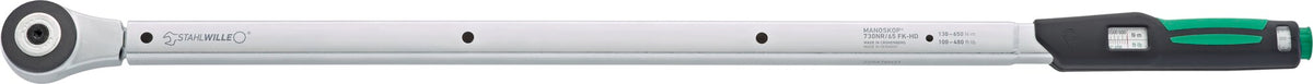 MANOSKOP 730NR/65 FK-HD momentnøgle 130–650 Nm, firkant 3/4"