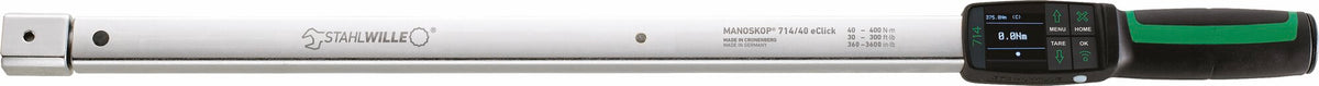 MANOSKOP 714/40 eClick elektromekanisk vinkel-momentnøgle 40–400 Nm