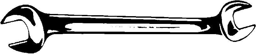 MOTOR 10a dobbeltgaffelnøgle 5/8 × 3/4"
