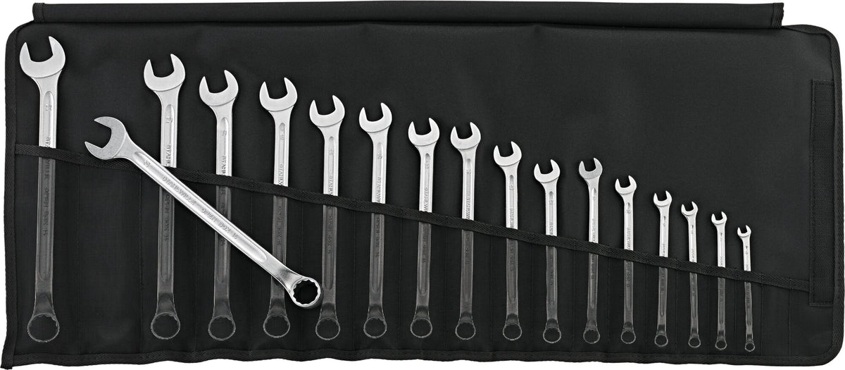 OPEN BOX 14/17 ringgaffelnøglesæt 6–22 mm, 17 dele