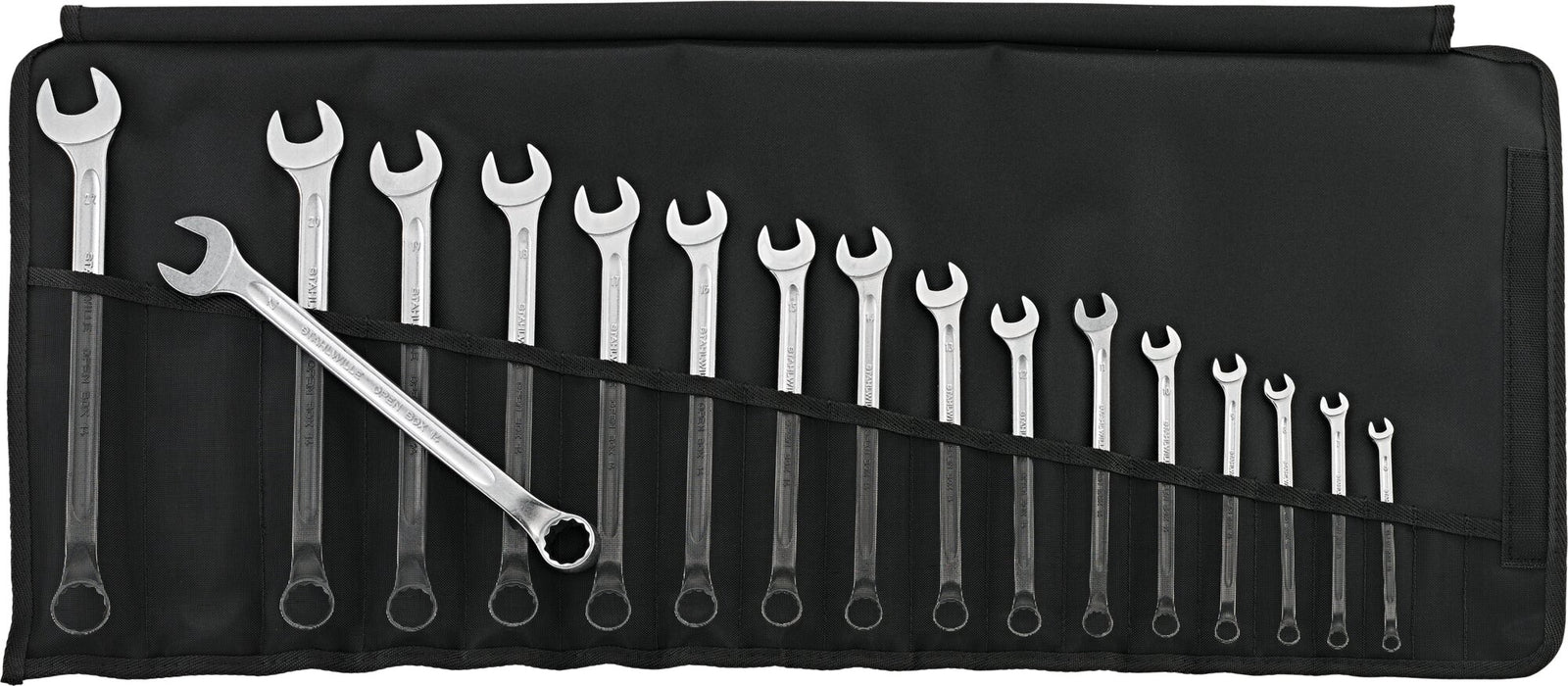 OPEN BOX 14/17 ringgaffelnøglesæt 6–22 mm, 17 dele