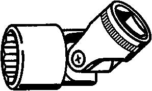 47 ledtop 16 mm, firkant 3/8"