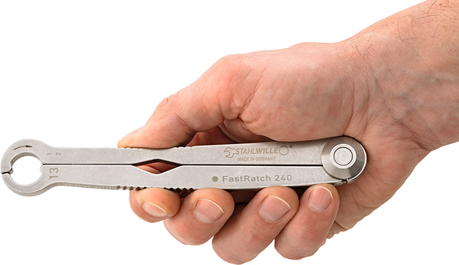FastRatch 240 åben ringskraldenøgle 13 mm (1/2")