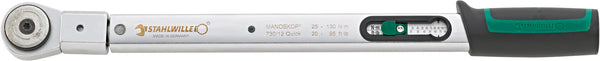 MANOSKOP 730R/12 Quick momentnøgle 25–130 Nm, indstik 14 × 18 mm