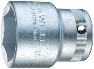 55 top 36 mm, firkant 3/4"