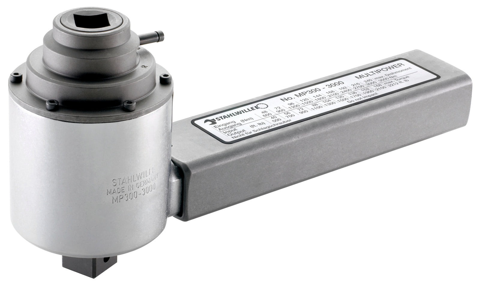 MULTIPOWER MP300-3000 kraftforstærker 3/4" → 1"