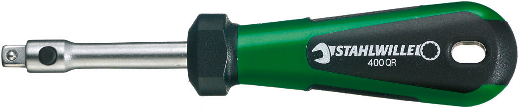400QR topnøglegreb, firkant 1/4"