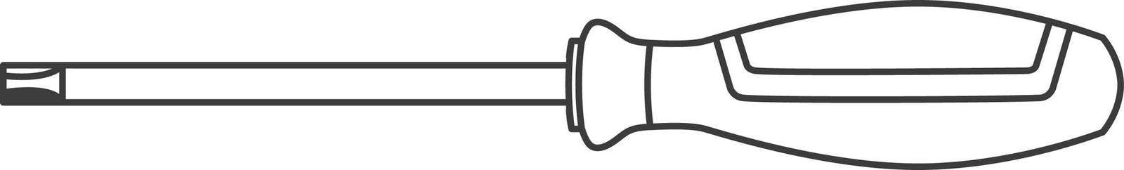 DRALL⁺ 4650L skruetrækker TORX® T20, 250 mm