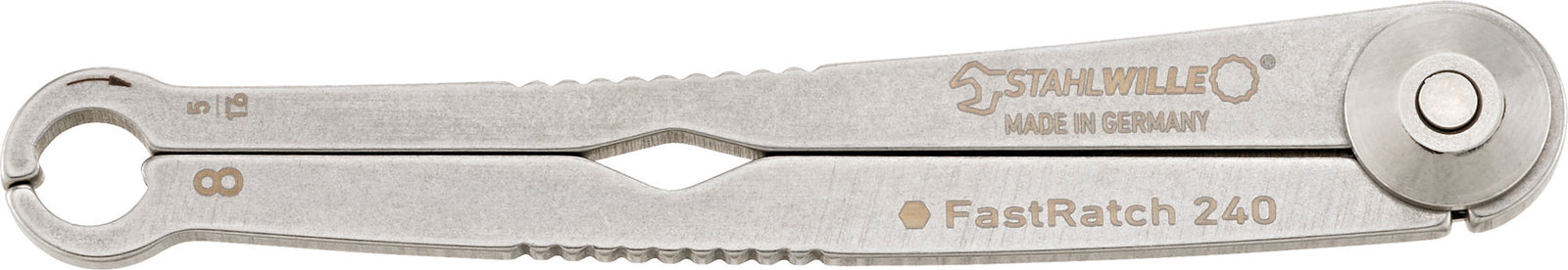 FastRatch 240 åben ringskraldenøgle 8 mm (5/16")