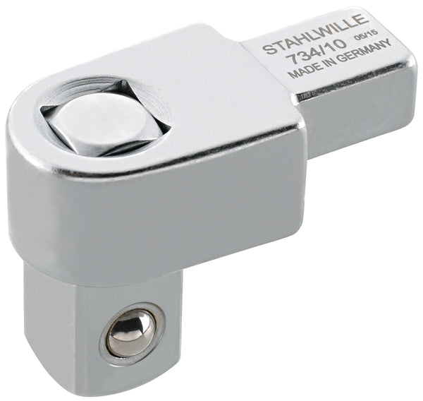 734/10 firkant-indstiksværktøj 1/2", indstik 9 × 12 mm