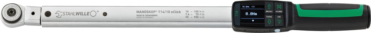 MANOSKOP 714R/10 eClick elektromekanisk vinkel-momentnøgle 10–100 Nm