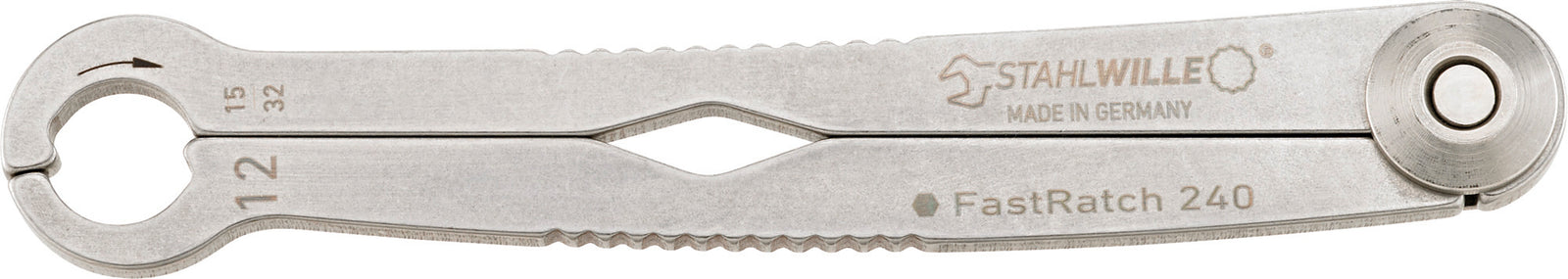 FastRatch 240 åben ringskraldenøgle 12 mm (15/32")
