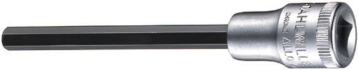 2049 skruetrækkertop 4 mm, firkant 3/8"