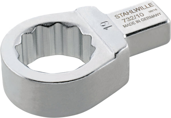 732/10 ring-indstiksværktøj 7 mm, indstik 9 × 12 mm