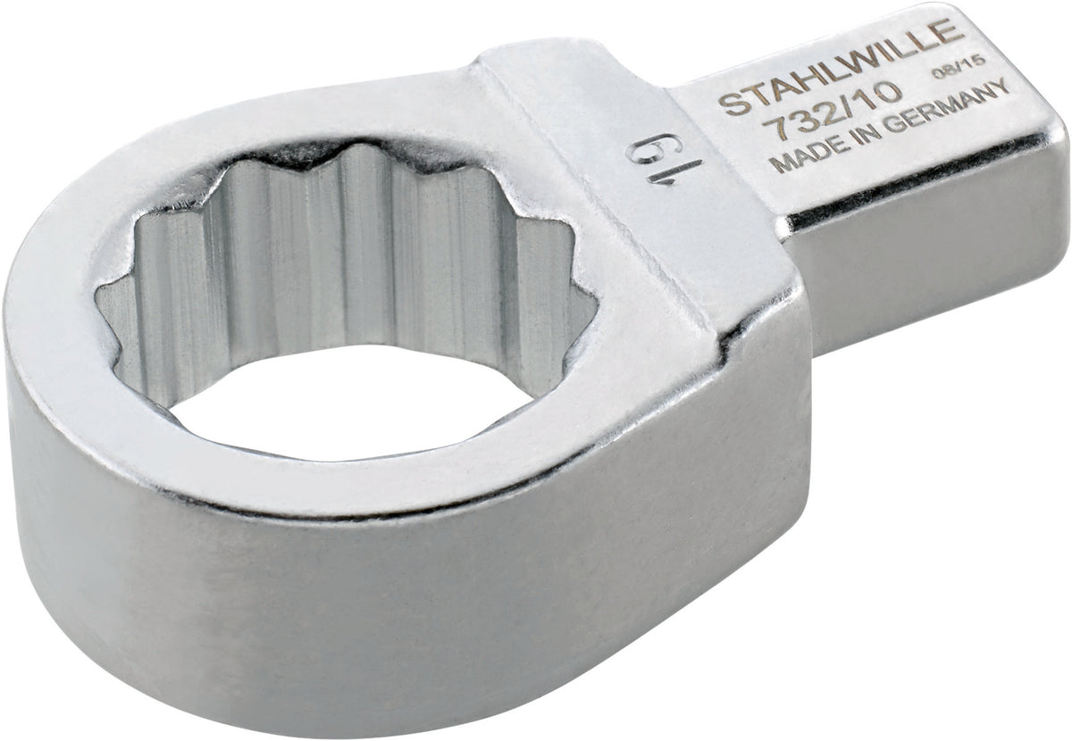 732/10 ring-indstiksværktøj 8 mm, indstik 9 × 12 mm