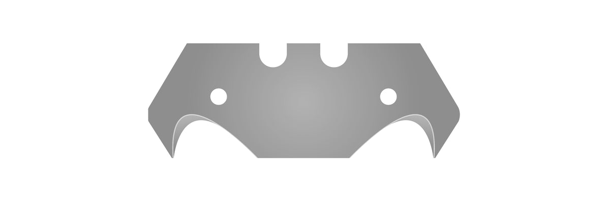 Knivblade 60 mm - 10 stk. - buet