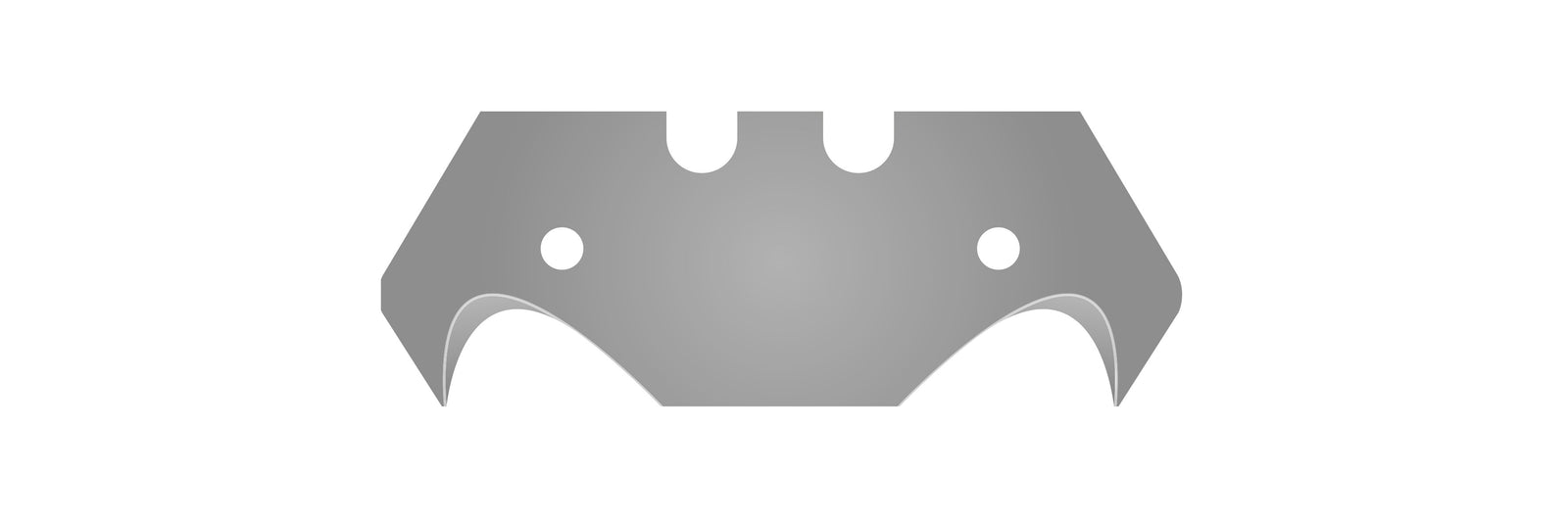 Knivblade 60 mm - 10 stk. - buet