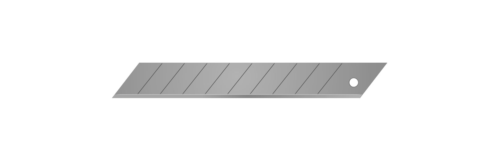 Knæk af knivblade 9mm 10 stk.