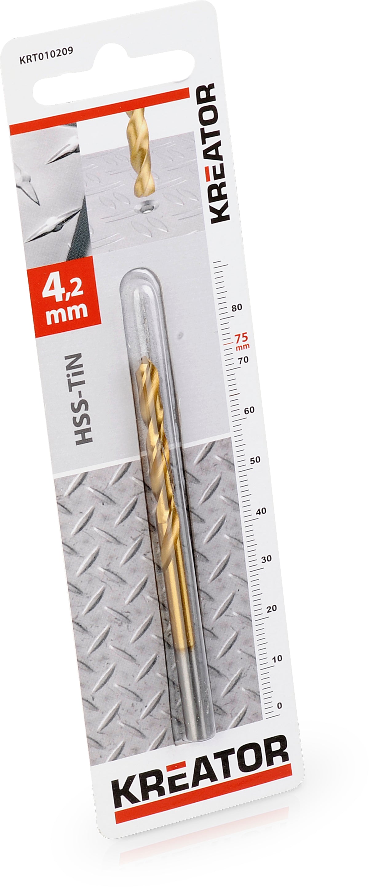 HSS-Tin metalbor 4,2 mm