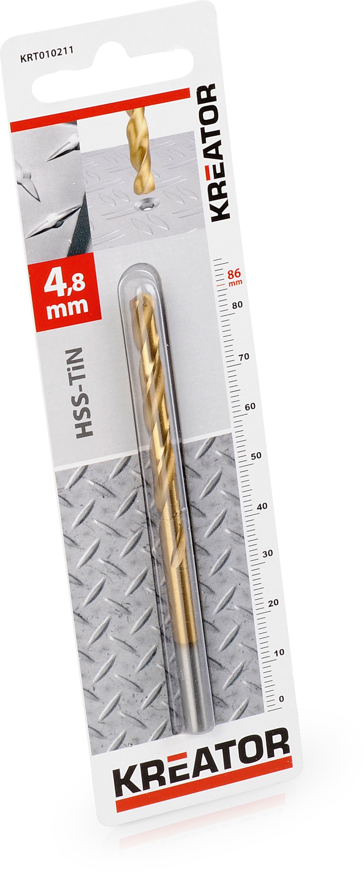 HSS-Tin metalbor 4,8 mm