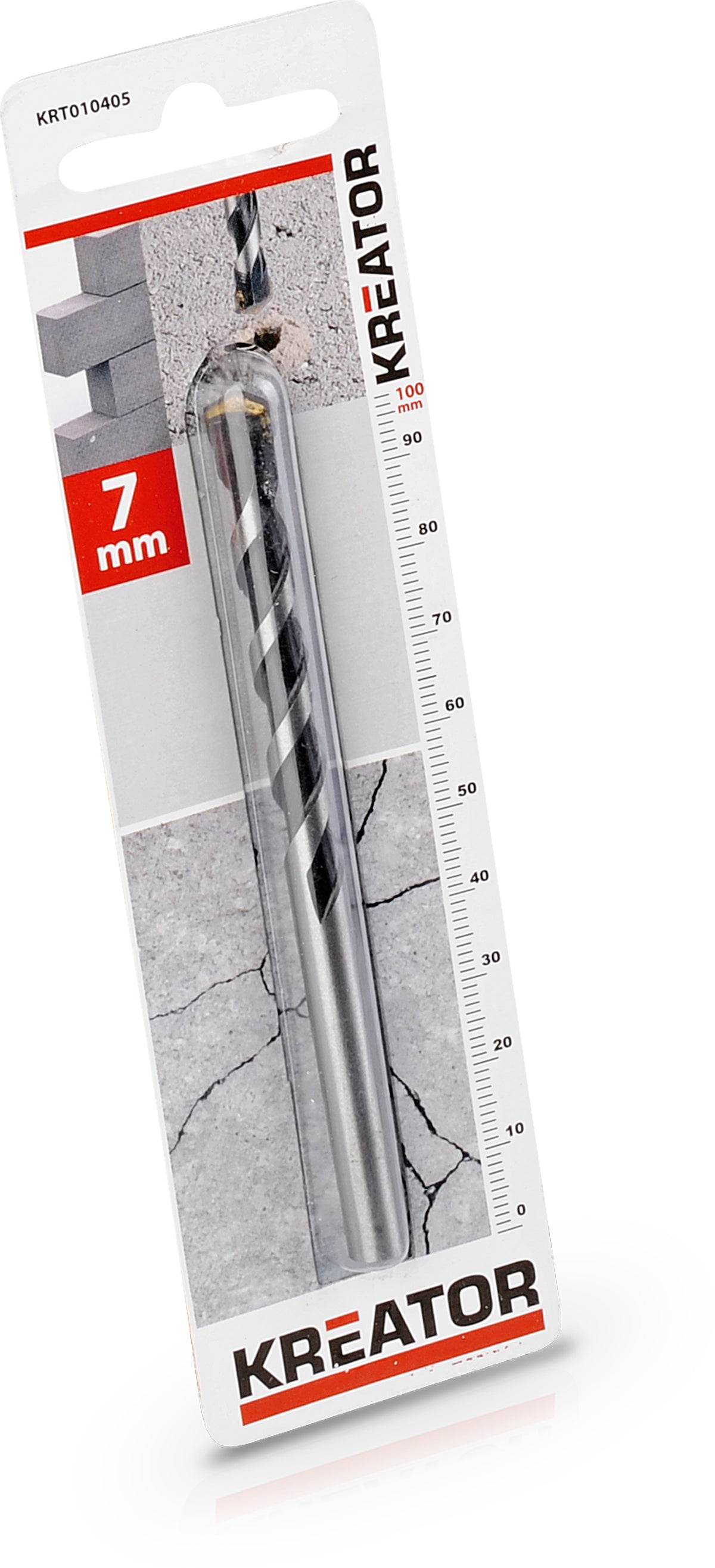 Betonbor 7,0 mm x 100 mm  - med HM platte