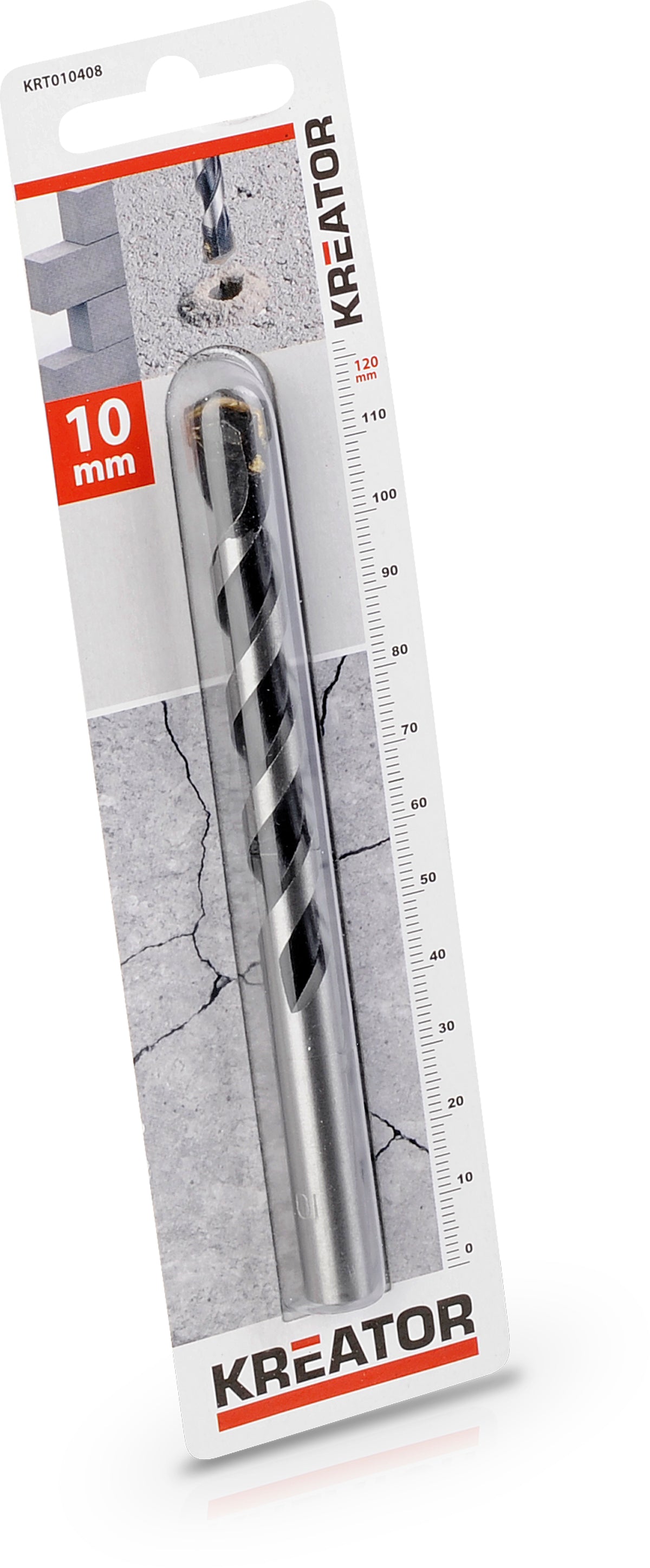 Betonbor 10,0 mm x 120 mm  - HM platte