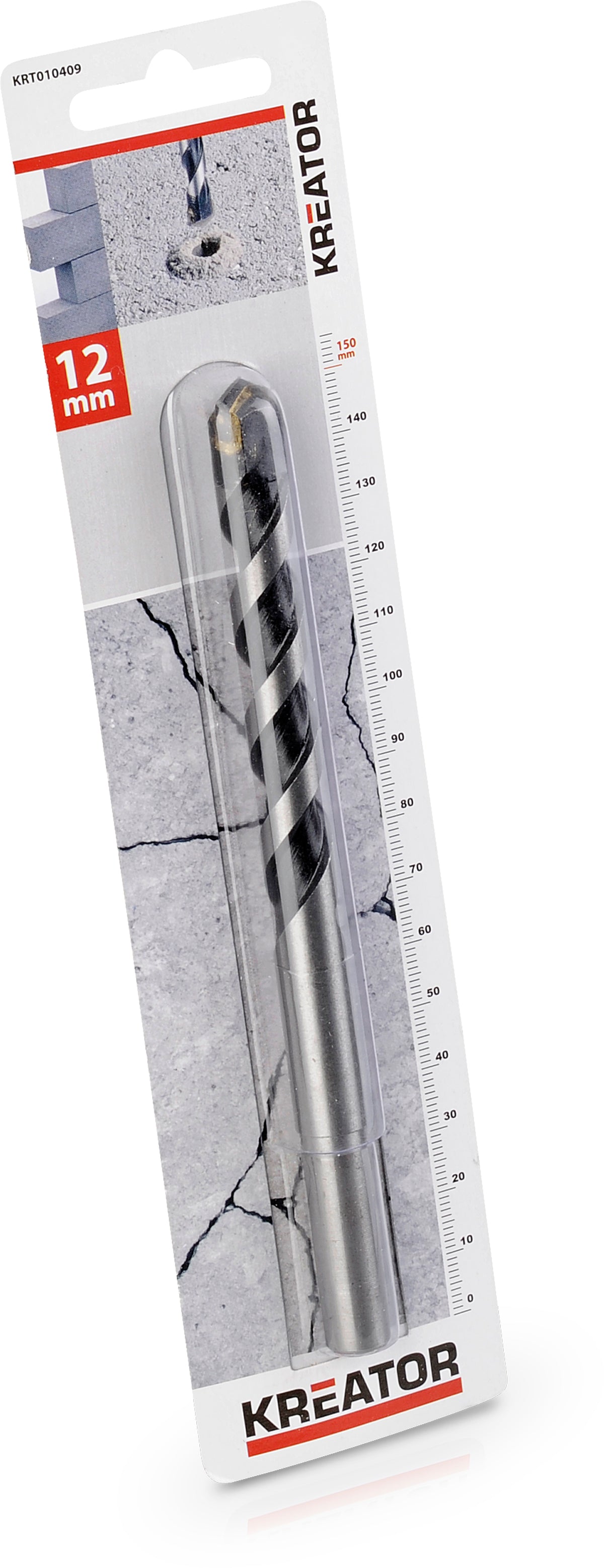 Betonbor 12,0 mm x 150 mm - HM platte