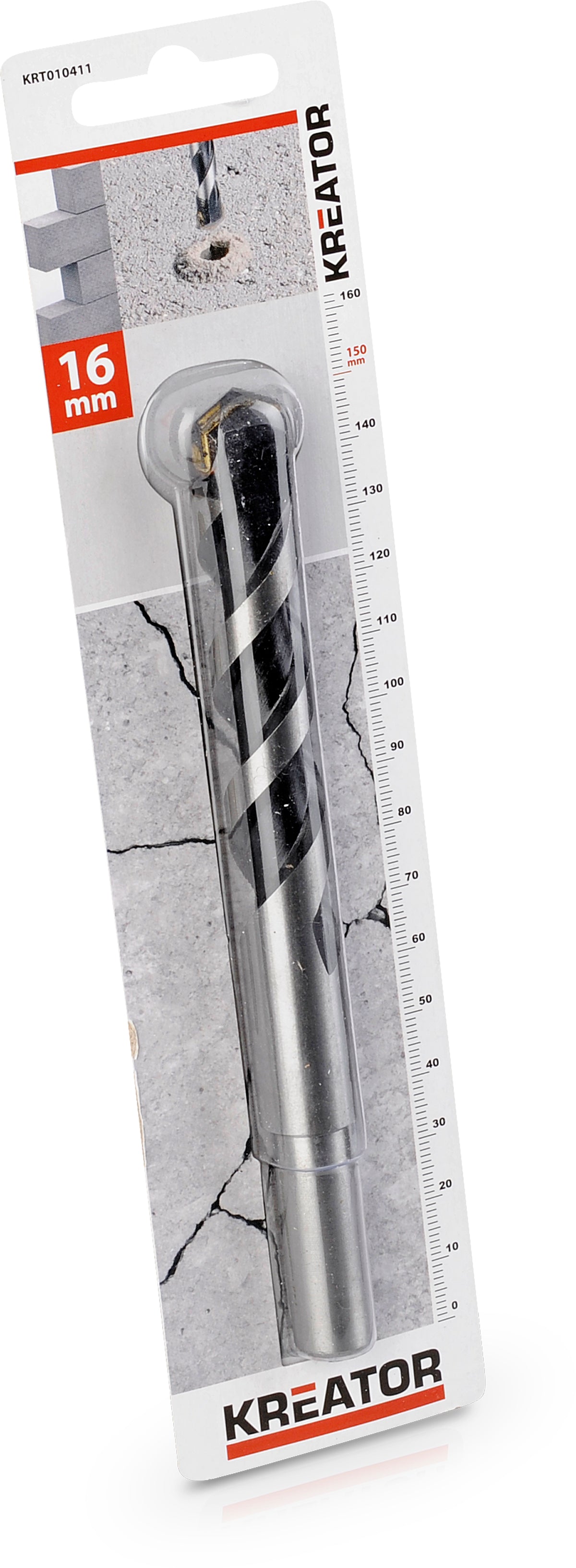 Betonbor 16,0 mm x 150 mm - HM platte