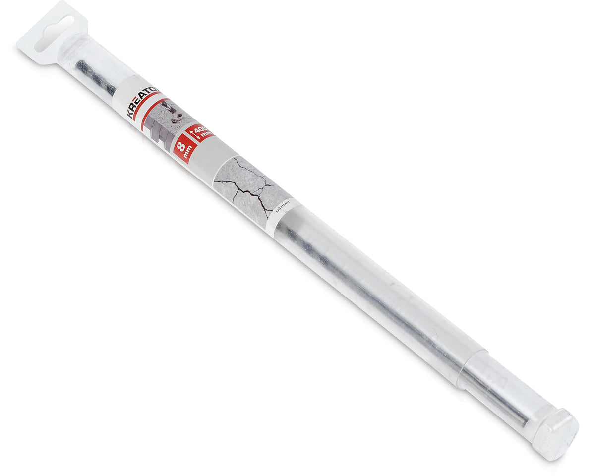 Lange betonbor 8,0 x 400 mm - HM platte