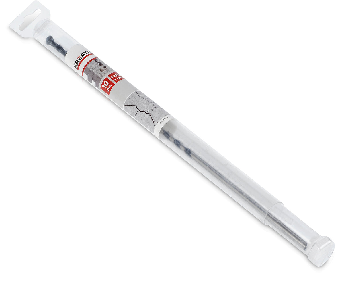Lange betonbor 10,0 x 400 mm - HM platte