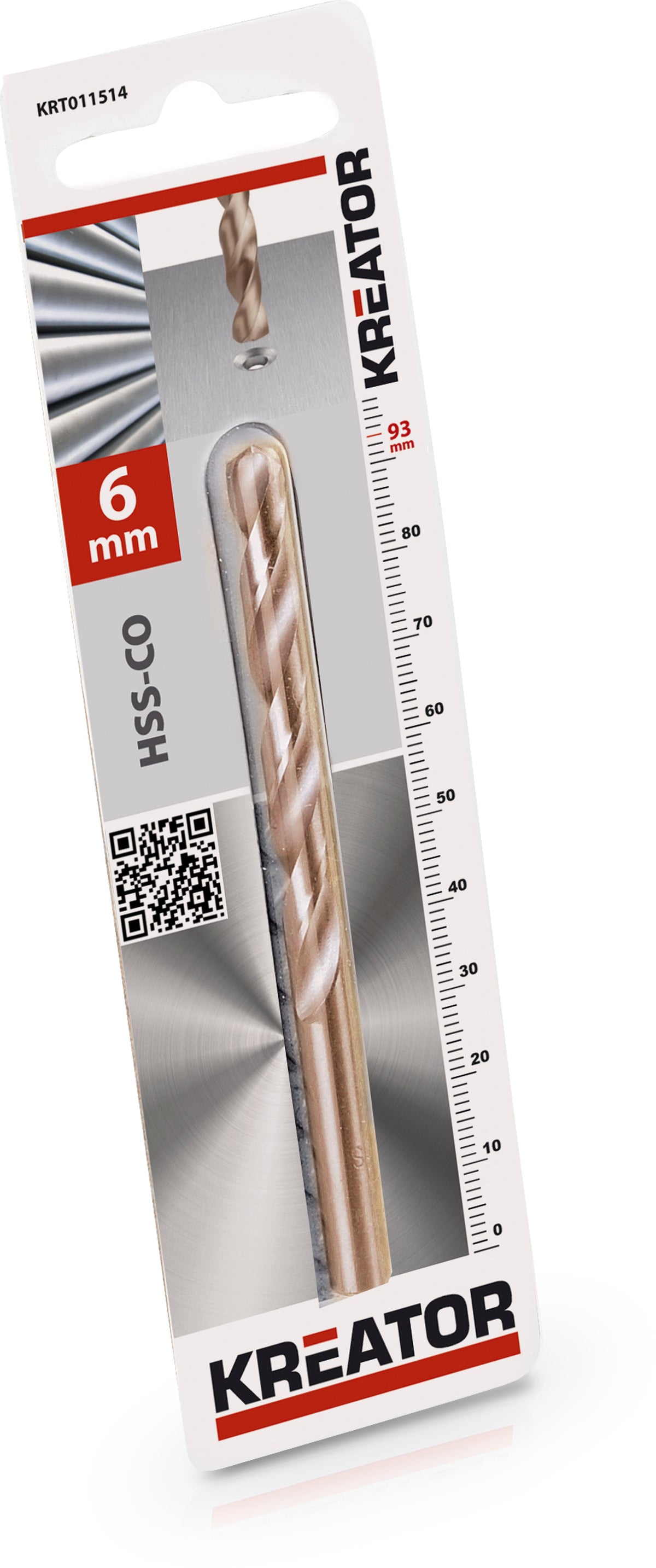 HSS-CO Cobolt metalbor 6,0 mm