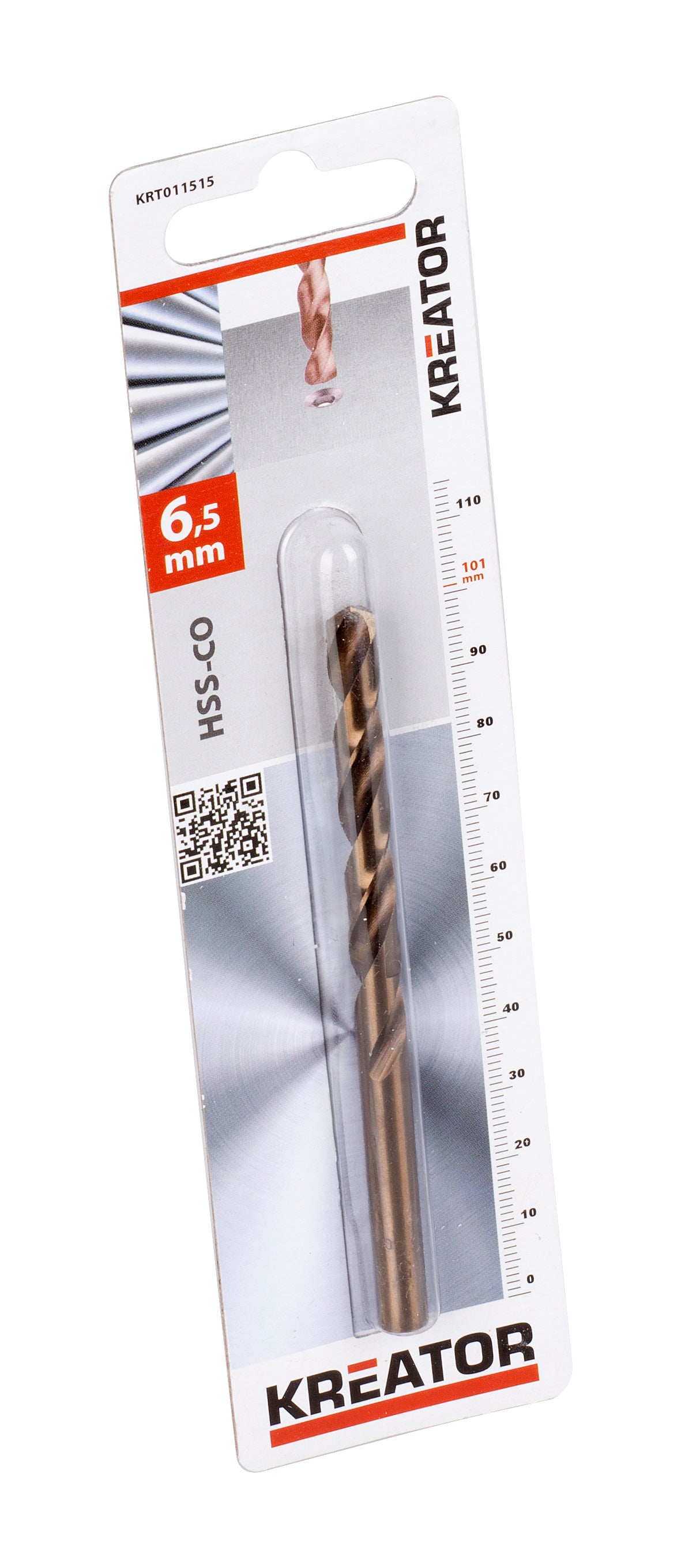 HSS-CO Cobolt metalbor 6,5 mm