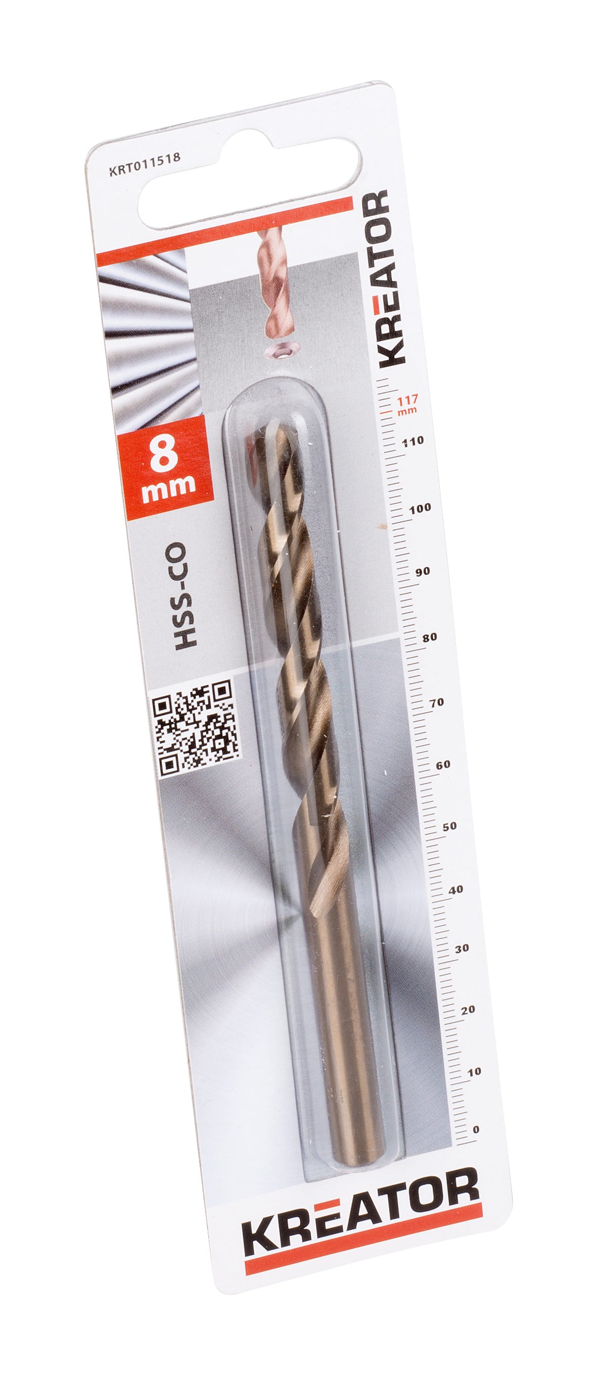HSS-CO Cobolt metalbor 8,0 mm