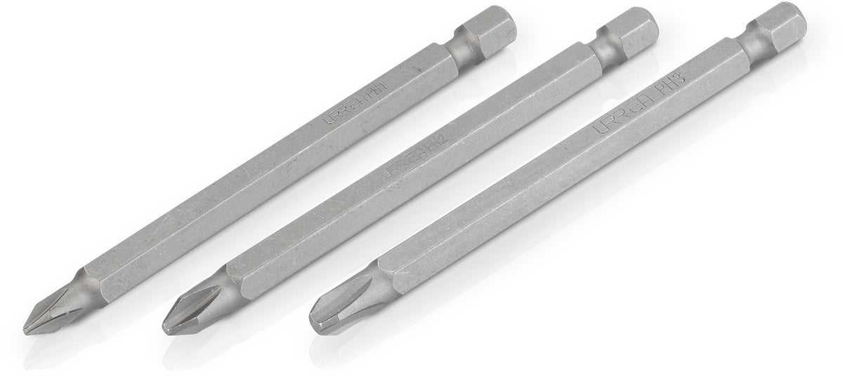 Lange Bits 89 mm 3 stk PH1-PZ2-PZ3