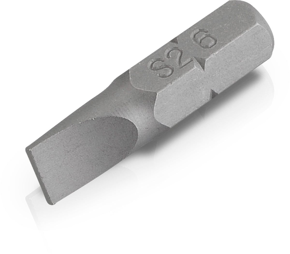 Bits Ligekærv 6,0 mm x 1,0 mm - 2 stk.