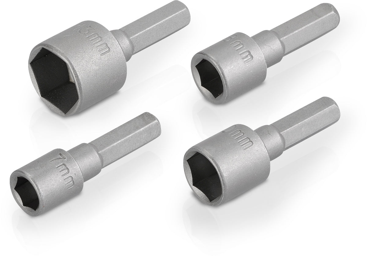 Magnettoppesæt 7,8,10,13 mm