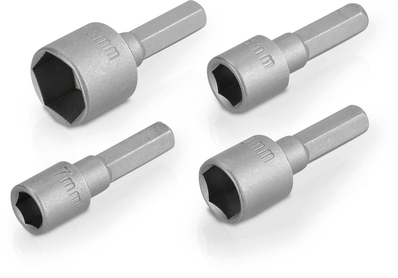 Magnettoppesæt 7,8,10,13 mm