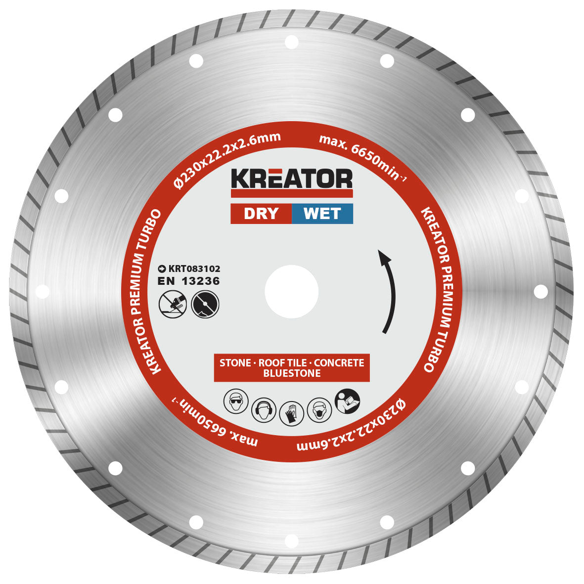 Diamant skæreskive 230 mm PREMIUM